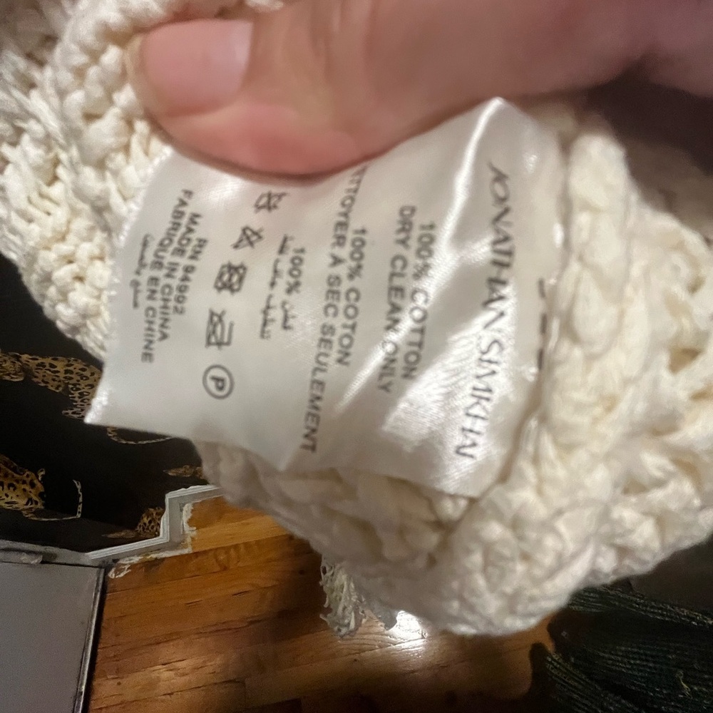 Jonathan Simkhai Cream Crochet Dress - Picture 7 of 10